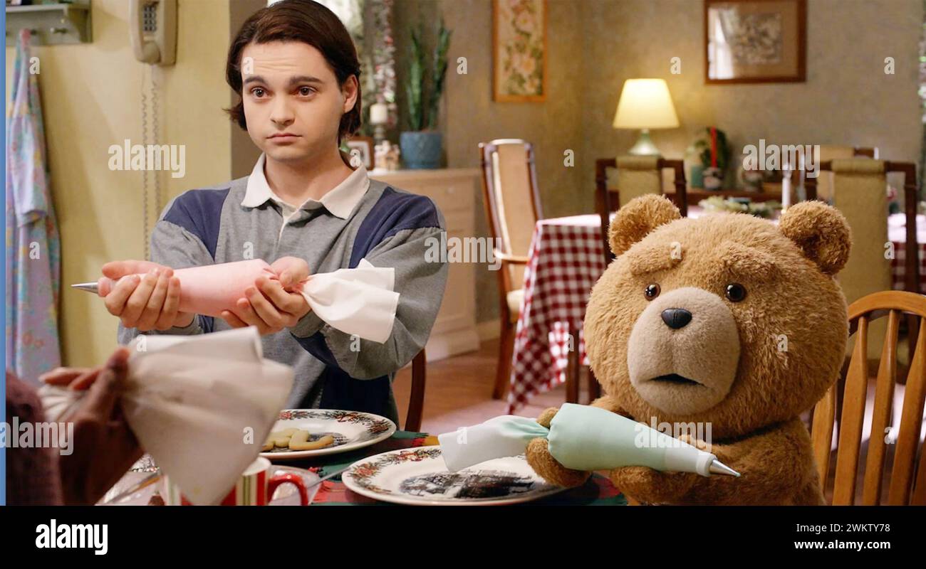 TED 2024 Sky TV mini series with Max Burkholder Stock Photo