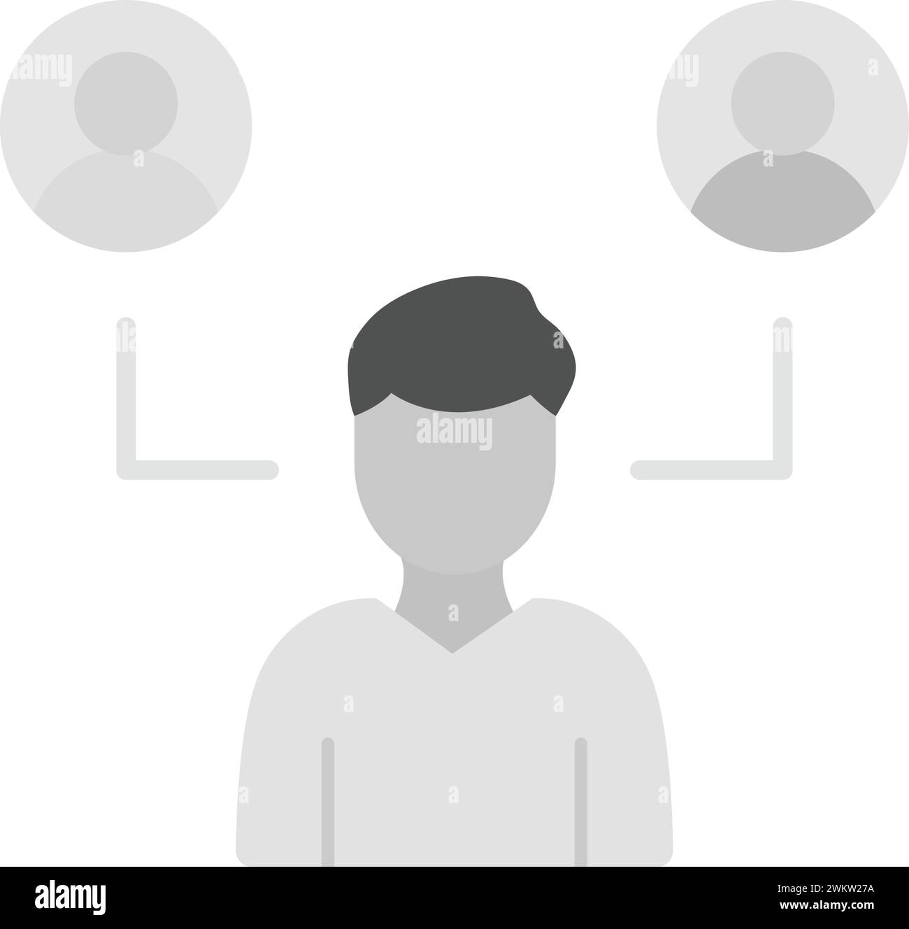 Out Source icon vector image. Stock Vector