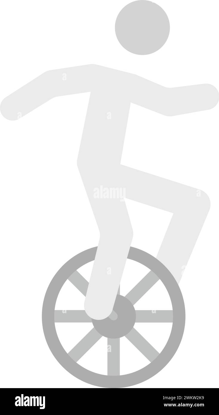 Performing at Circus icon vector image. Stock Vector