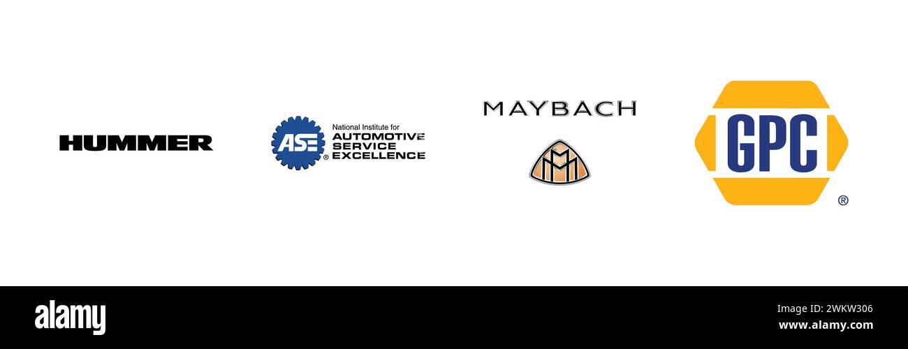 Logo maybach Stock Vector Images - Alamy