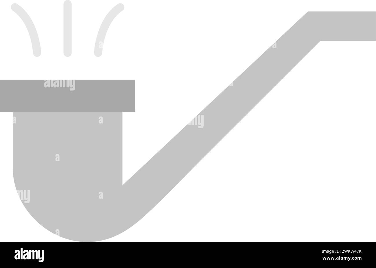 Smoking Pipe icon vector image Stock Vector Image & Art - Alamy