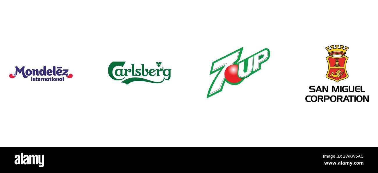 San Miguel Corporation, Carlsberg, Mondelez International, 7Up