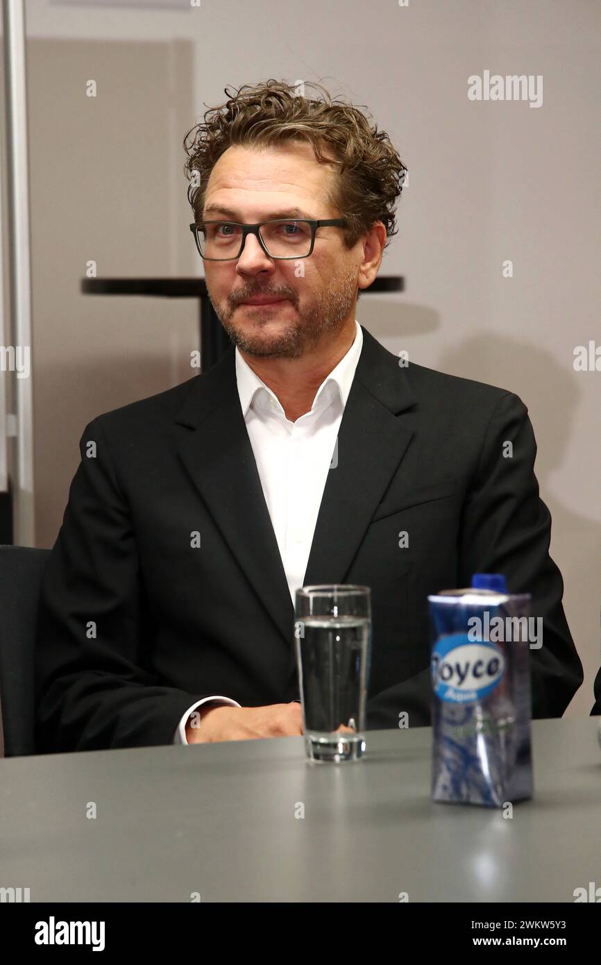 Andreas Fröhlich („Bob Andrews“) attends Jubiläums-Pressegespräch 40 Jahre Die drei ??? zur Record Release Party der 200. Folge , 2019 Stock Photo