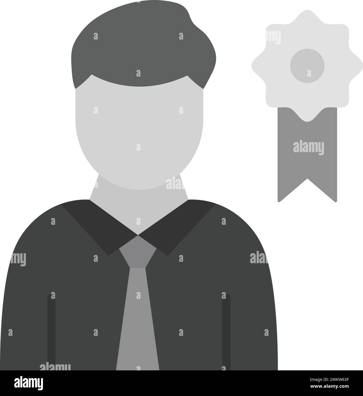 Reputation icon vector image Stock Vector Image & Art - Alamy