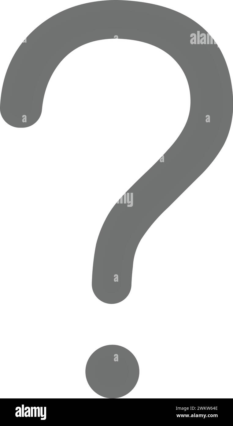 Question Mark icon vector image Stock Vector Image & Art - Alamy