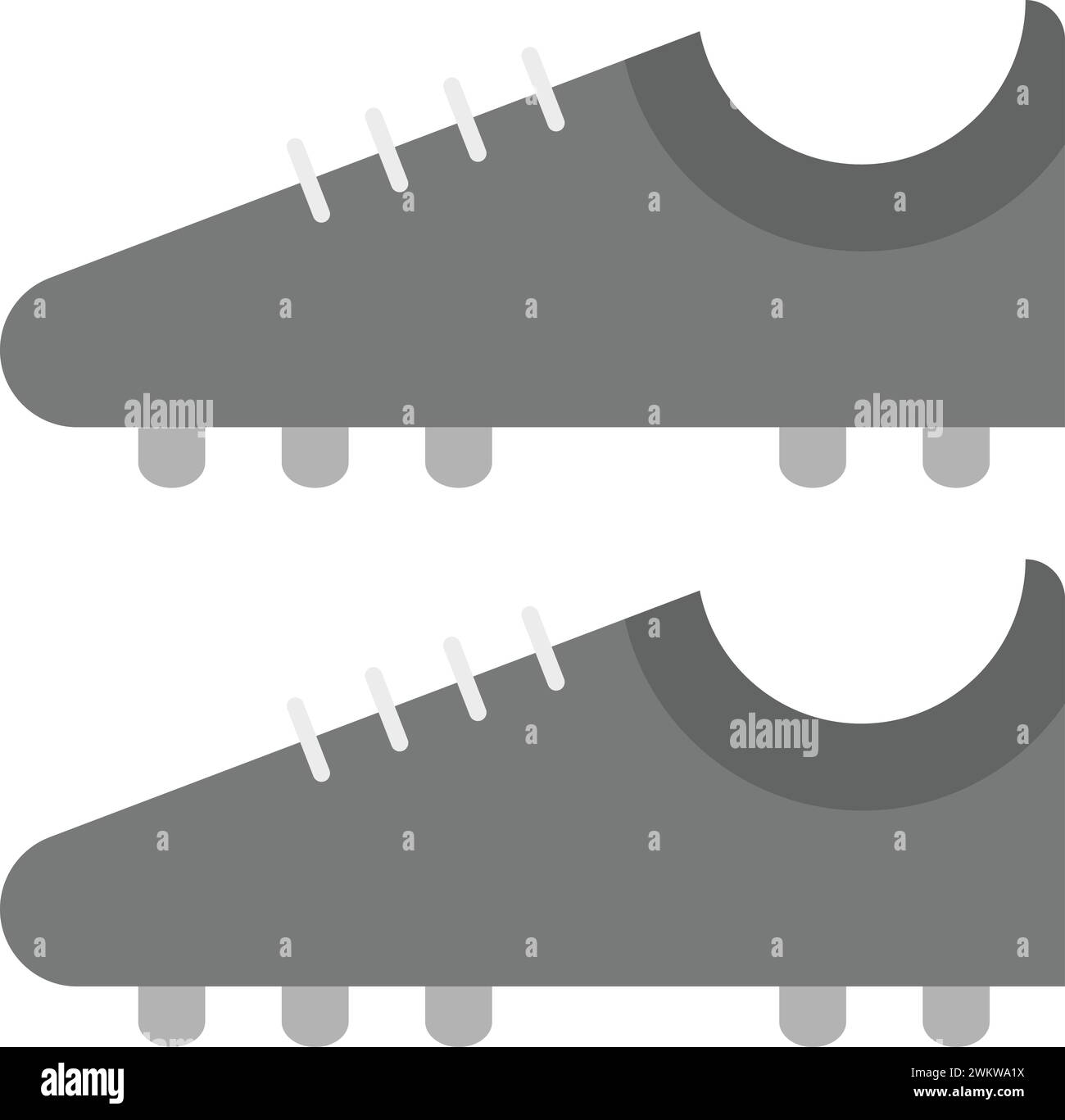 Soccer Boots icon vector image. Stock Vector