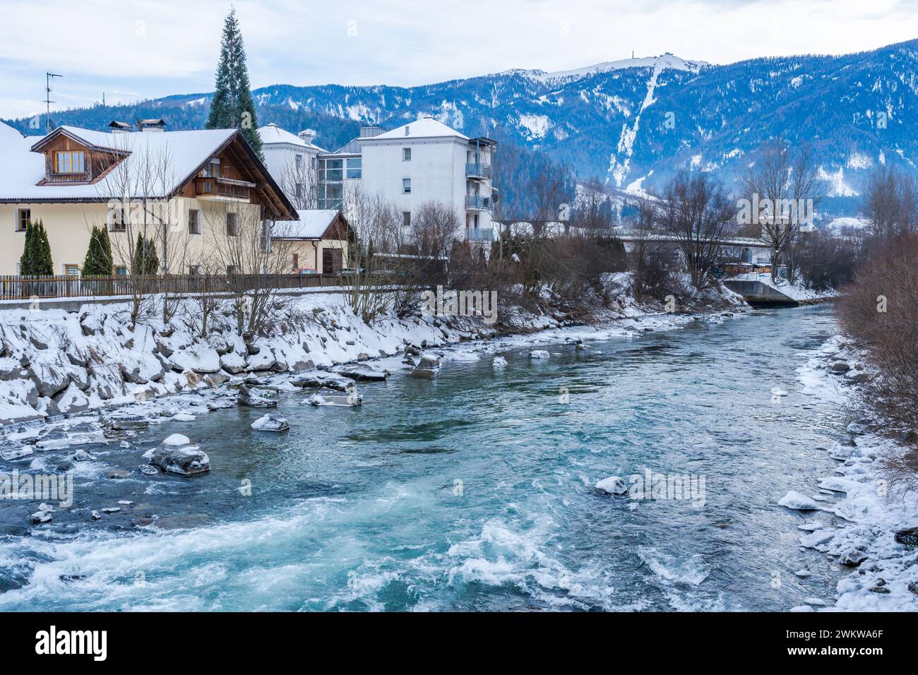 River Rienz Rienza river hi-res stock photography and images - Alamy