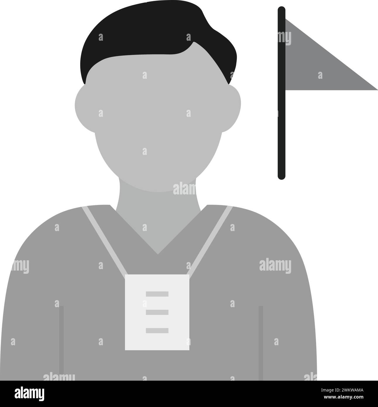 Tour Guide icon vector image Stock Vector Image & Art Alamy