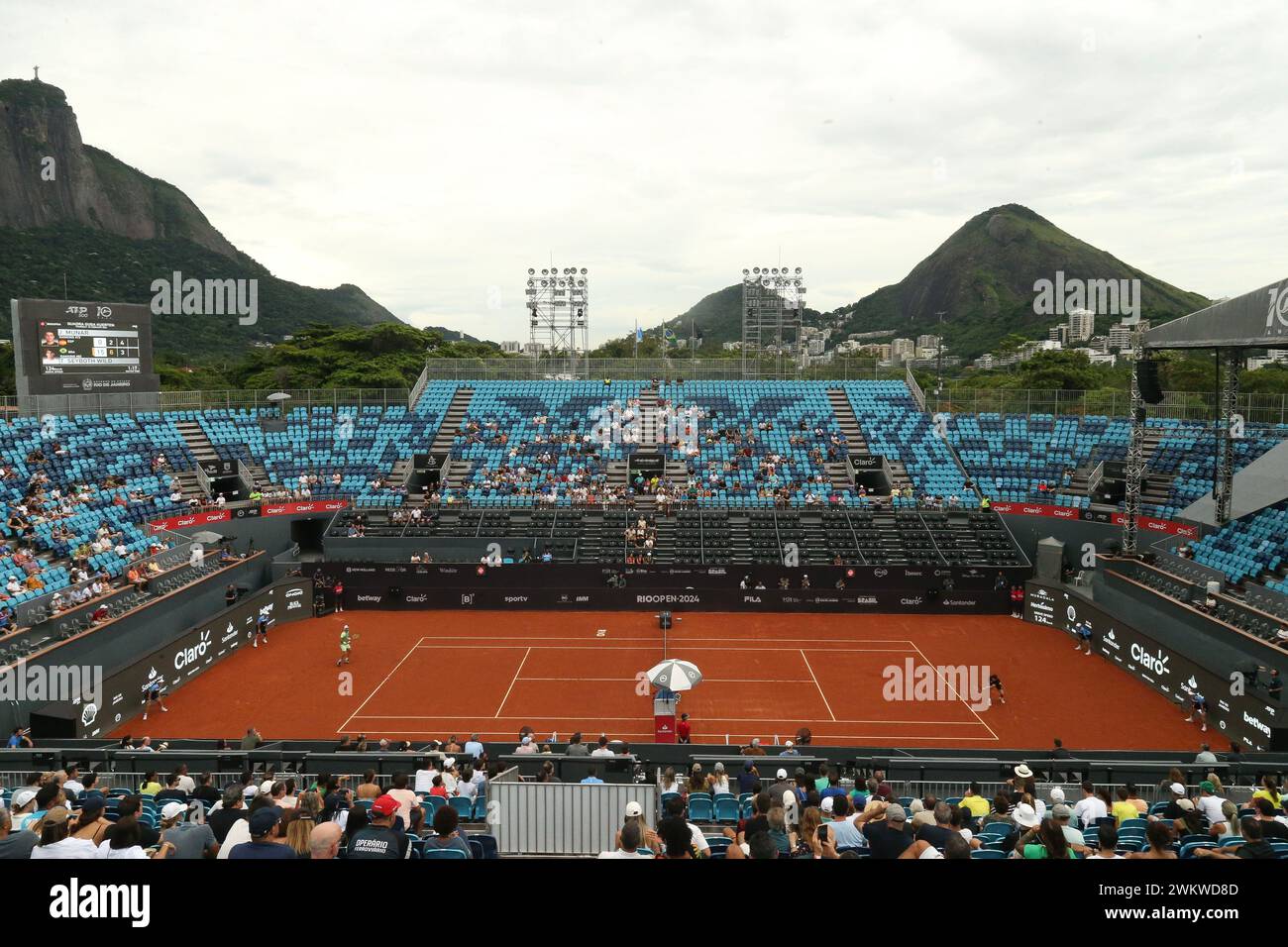 21st February 2024 Jockey Club, Brasileiro, Brazil Rio Open Tennis