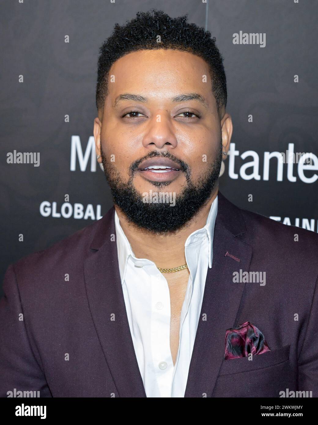 February 21, 2024, Beverly Hills, California, United States: Ron G. attends the 15th Annual AAFCA Awards. (Credit Image: © Billy Bennight/ZUMA Press Wire) EDITORIAL USAGE ONLY! Not for Commercial USAGE! Stock Photo