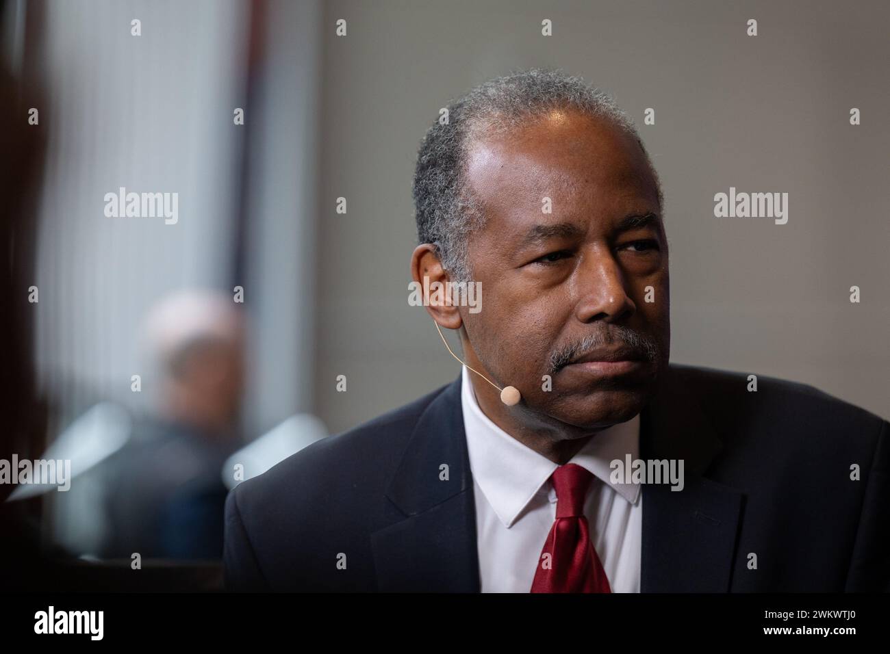 Former US Secretary of Housing and Urban Development (HUD) Dr. Ben