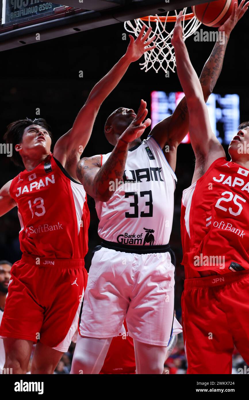 Ariake Coliseum, Tokyo, Japan. 22nd Feb, 2024. (LR) Ren Kanechika (JPN