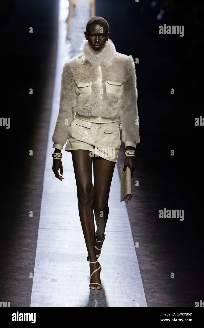 TOM FORD Fall/Winter 2024 runway during Milan Fashion Week on February ...
