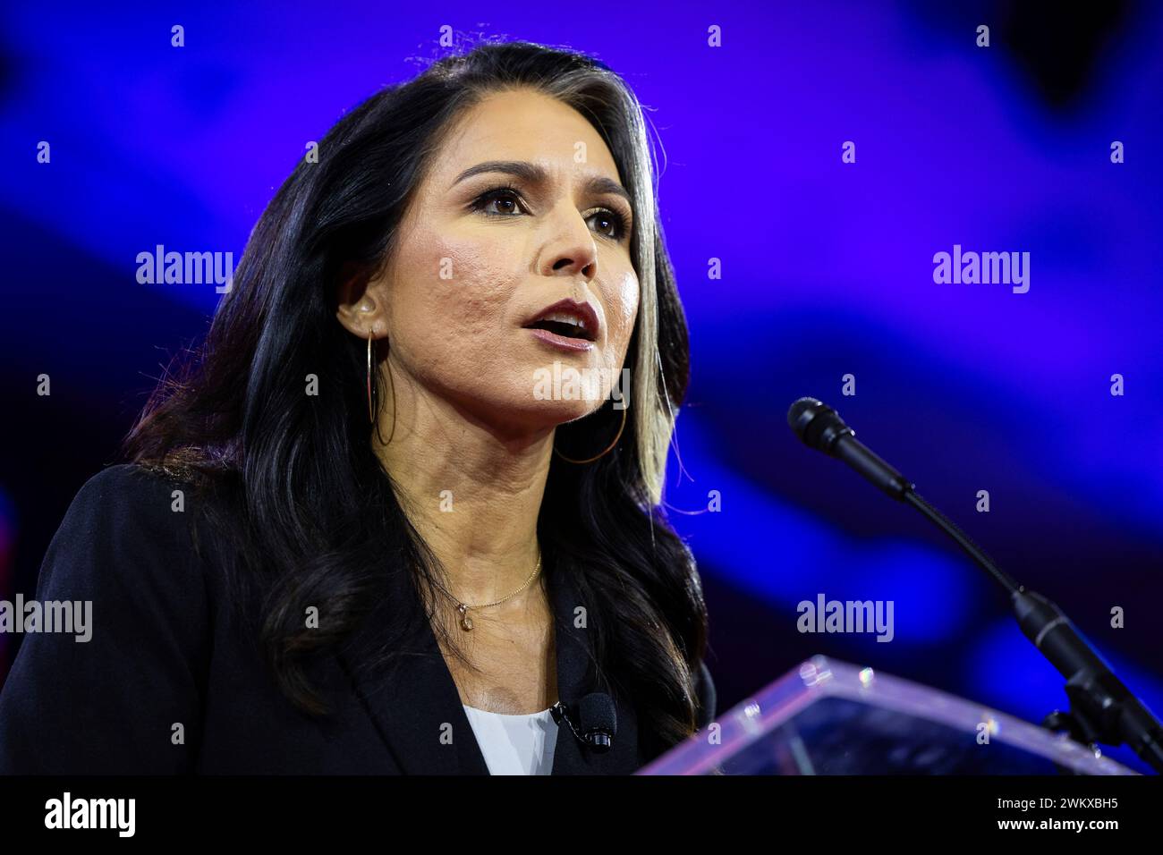 Former Hawaii Congresswoman Tulsi Gabbard Delivers Remarks During The ...