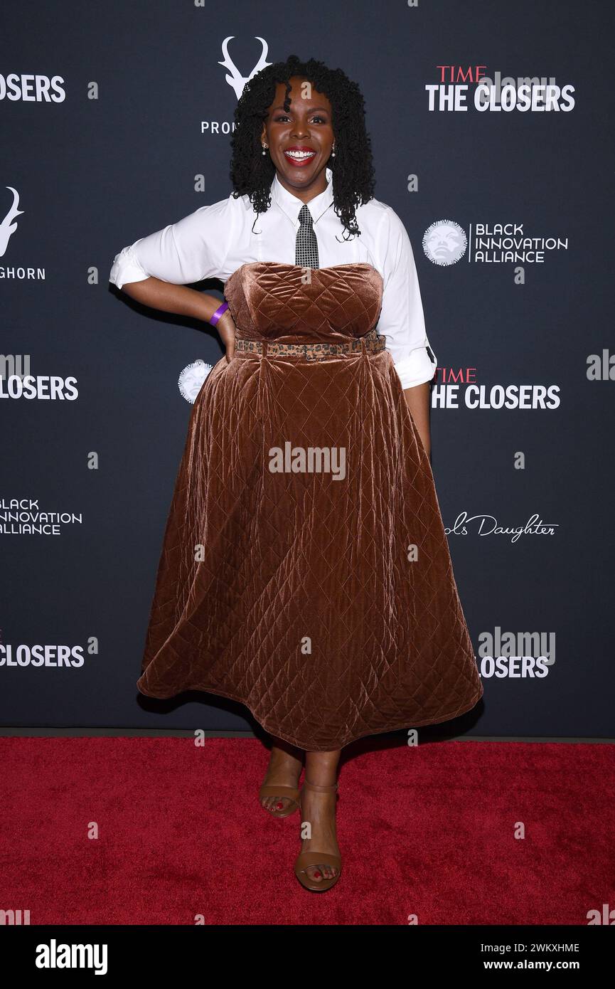 New York, USA. 22nd Feb, 2024. CeCe Olisa attends TIME's inaugural 'The