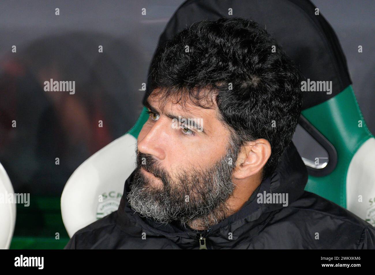 Lisbon, Portugal. 22nd Feb, 2024. Luis Neto of Sporting CP seen during the UEFA Europa League Play-off 2nd leg football match between Sporting CP and BSC Young Boys at Estadio Jose Alvalade. Final Score: Sporting CP 1:1 BSC Young Boys Credit: SOPA Images Limited/Alamy Live News Stock Photo