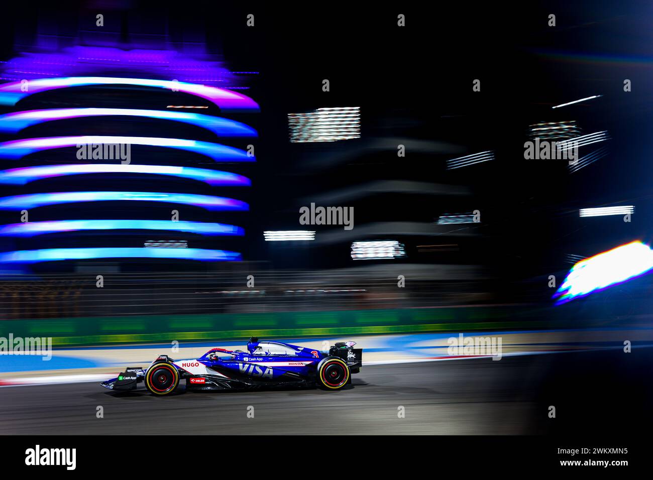 Vcarb Bahrain Testing 03 RICCIARDO Daniel (aus), Visa Cash App RB F1 Team VCARB 01, action ...