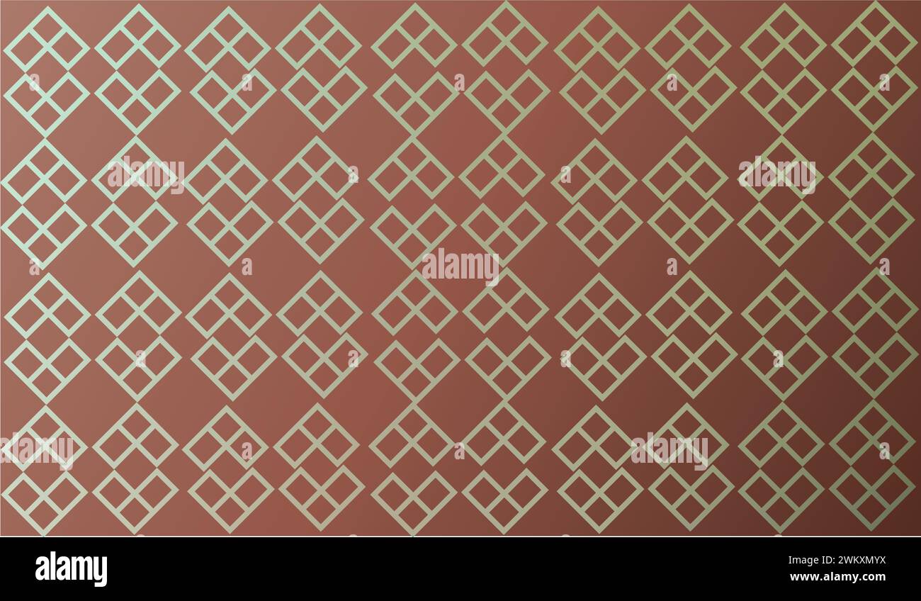 Vector abstract background with dark brown geometric ornament.Premium ...