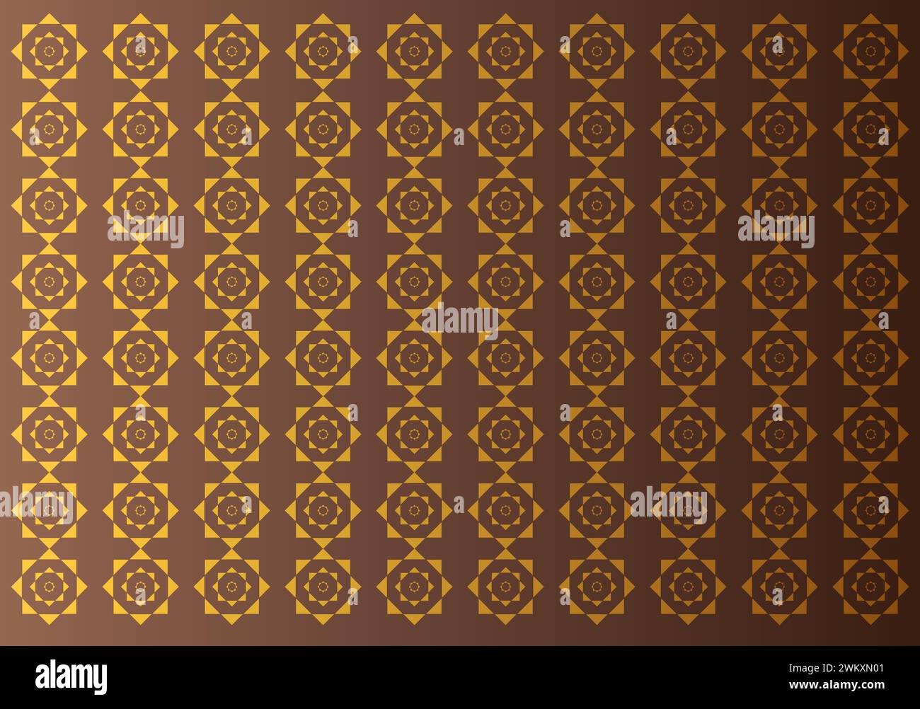 Vector abstract background with dark brown geometric ornament.Premium ...