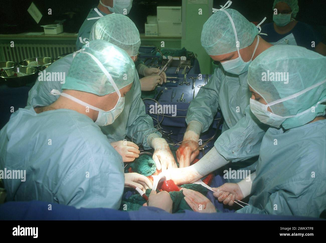 Transplantationsmedizin. 10.09.1999, EU, DEU, Deutschland, Nordrhein