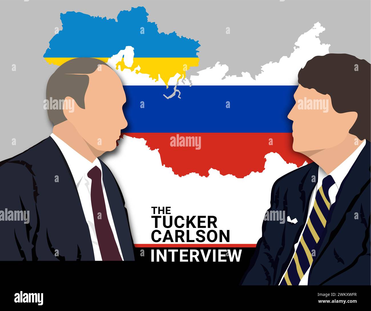 February 2024. American journalist Tucker Carlson interviewed Russian ...