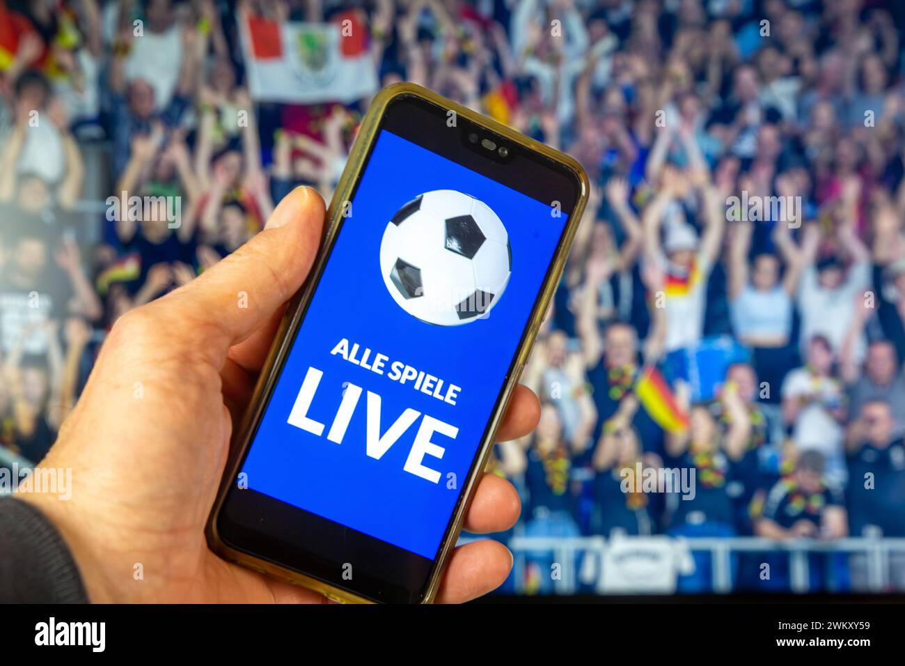 Symbol image for television broadcasts of UEFA EURO 2024 The 2024 European Championship will