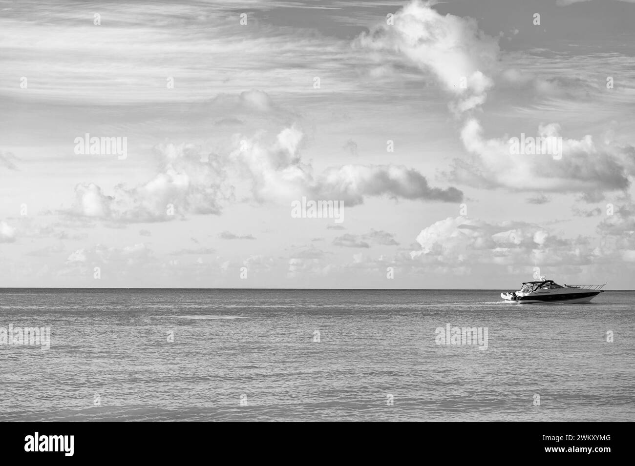 photo of summer vacation yachting on the beach, banner. summer vacation yachting. Stock Photo