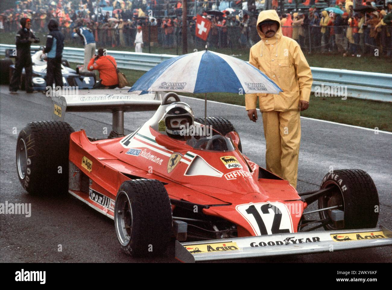 Carlos Reutemann. 1977 United States Grand Prix Stock Photo