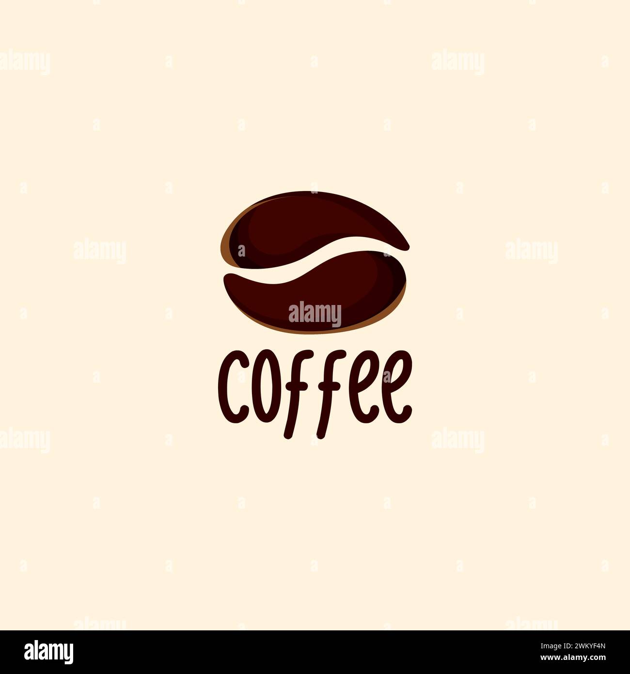 coffee-logo-hot-drink-logo-stock-vector-image-art-alamy