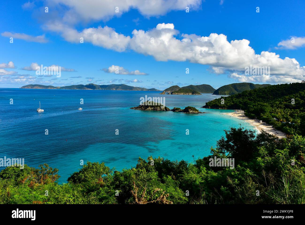 Us Virgin Islands, St. Johns Stock Photo