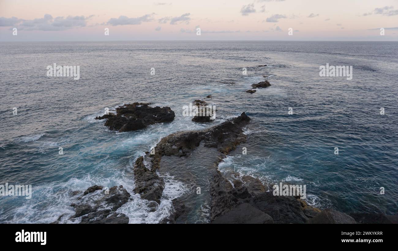 Beautiful rocky coastline in atlantic hi-res stock photography and ...