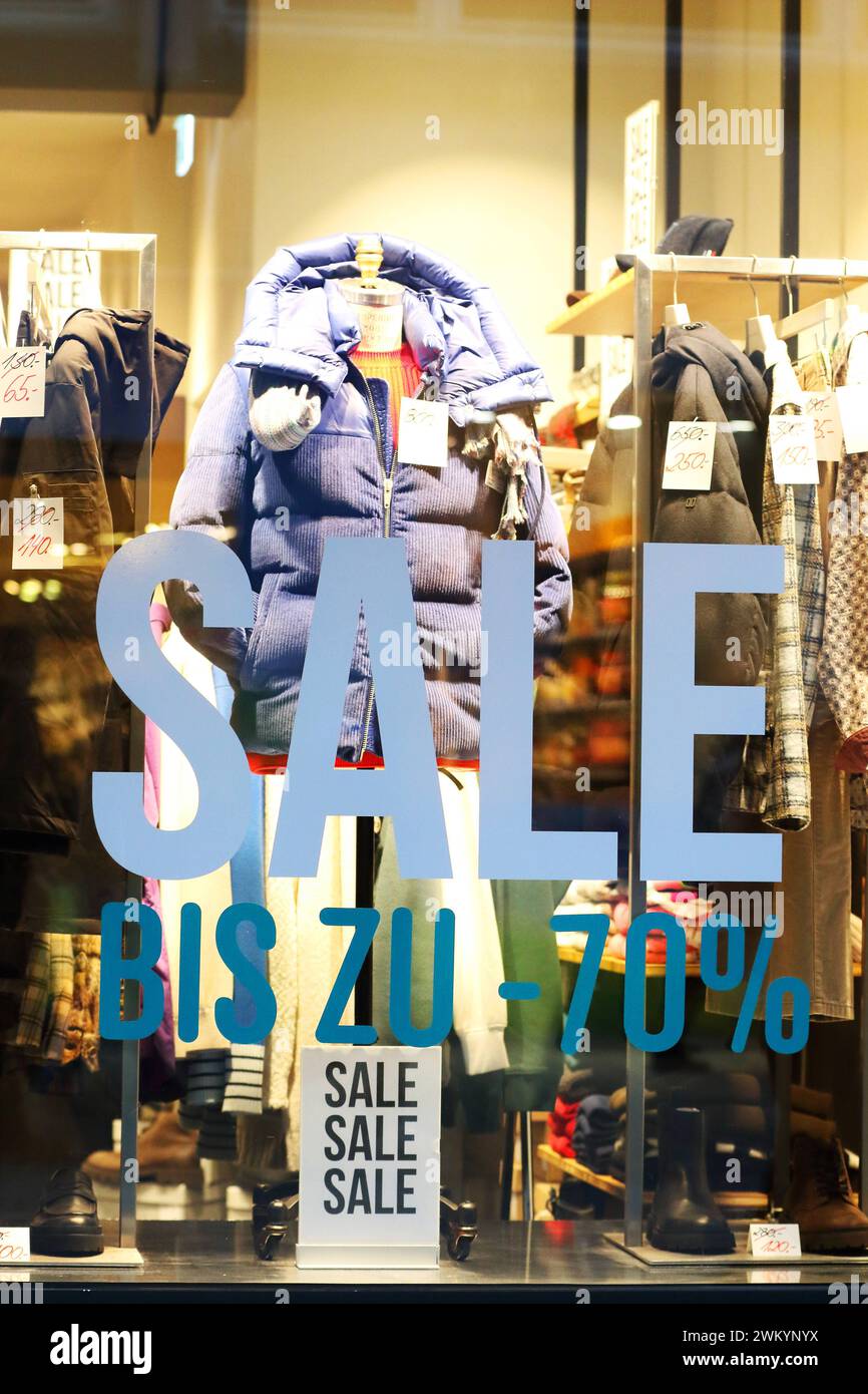 SALE - Winter Sale - 17.02.2024, Hanau, Deutschland, Germany, GER, DEU ...