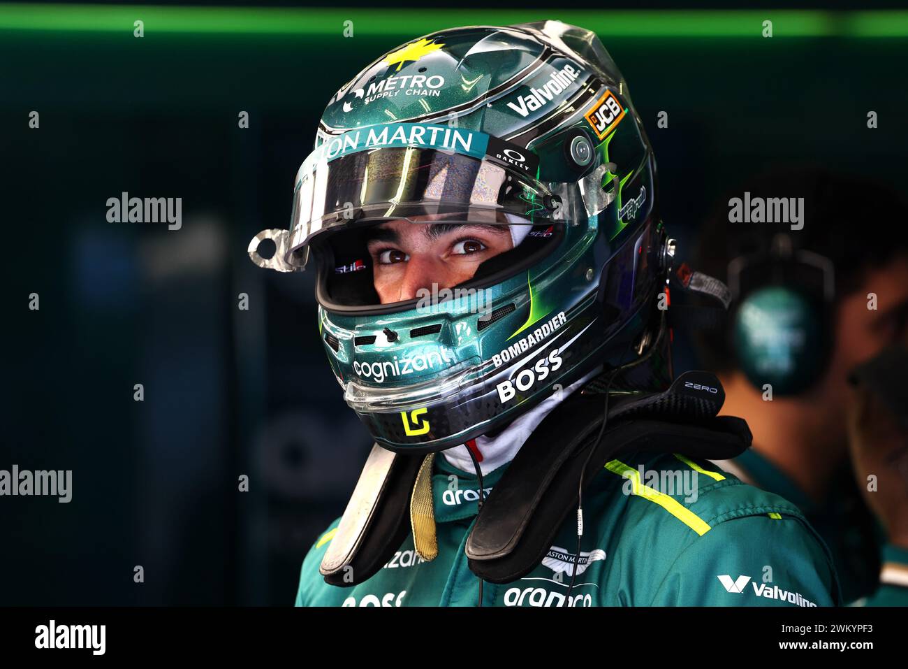 Sakhir, Bahrain. 23rd Feb, 2024. Lance Stroll (CDN) Aston Martin F1 Team. 23.02.2024. Formula 1 Testing, Sakhir, Bahrain, Day Three. Photo credit should read: XPB/Alamy Live News. Stock Photo