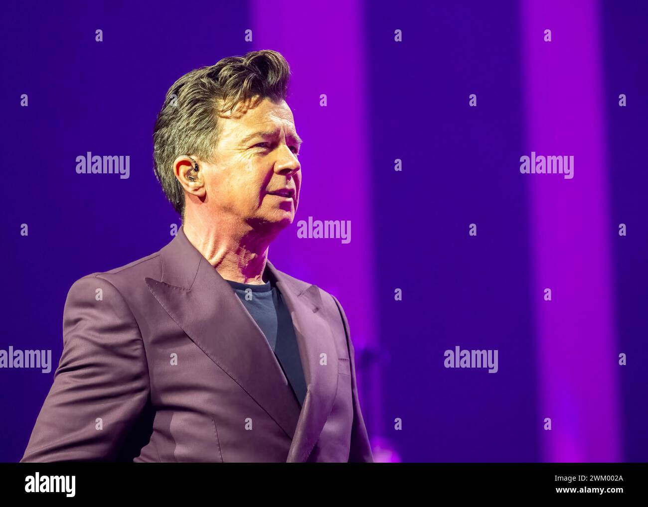 22 February 2024, Motorpoint Arena, Nottingham, UK. Event Rick Astley