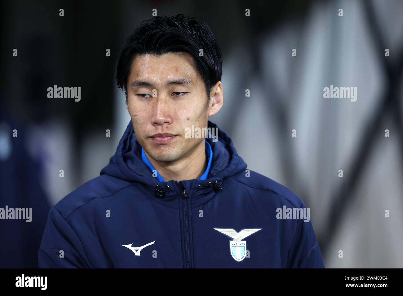 Torino, Italy. 22nd Feb, 2024. Daichi Kamada of Ss Lazio looks on during the Serie A football match beetween Torino Fc and Ss Lazio at Stadio Olimpico on February 22 2023 in Turin, Italy . Credit: Marco Canoniero/Alamy Live News Stock Photo