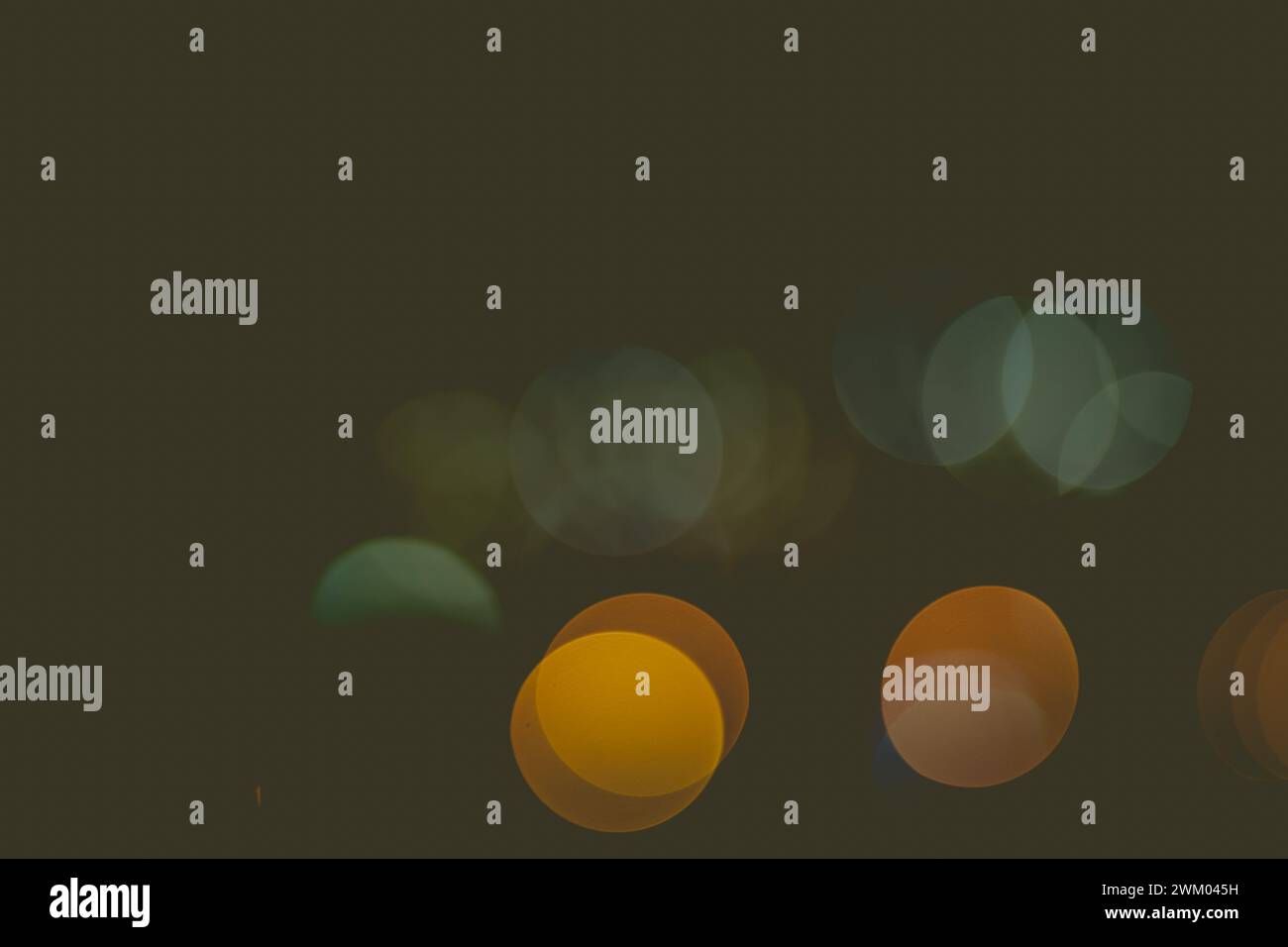 Bokeh of lights on black background Stock Photo - Alamy