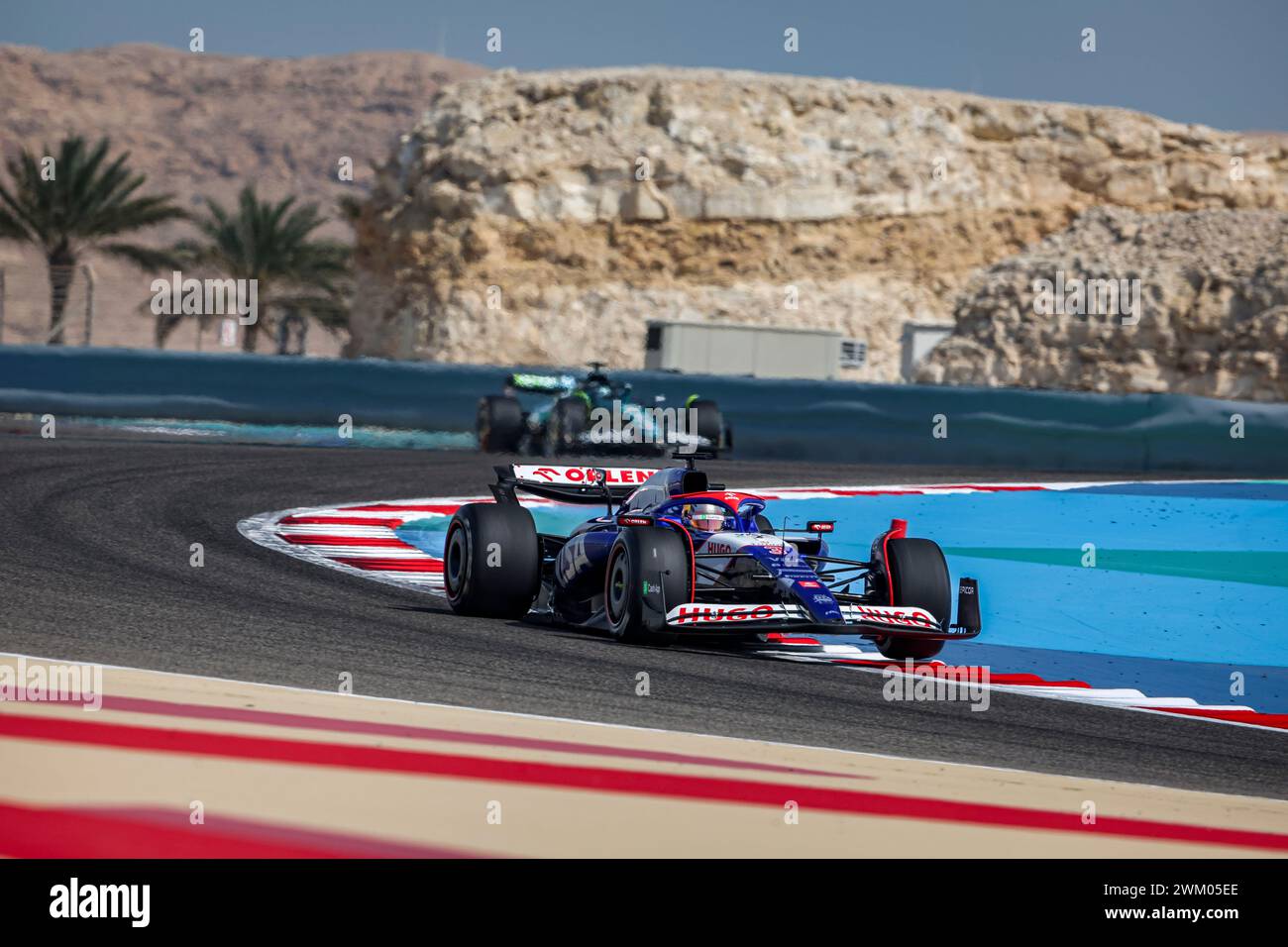 Vcarb Bahrain Testing 03 RICCIARDO Daniel (aus), Visa Cash App RB F1 Team VCARB 01, action ...