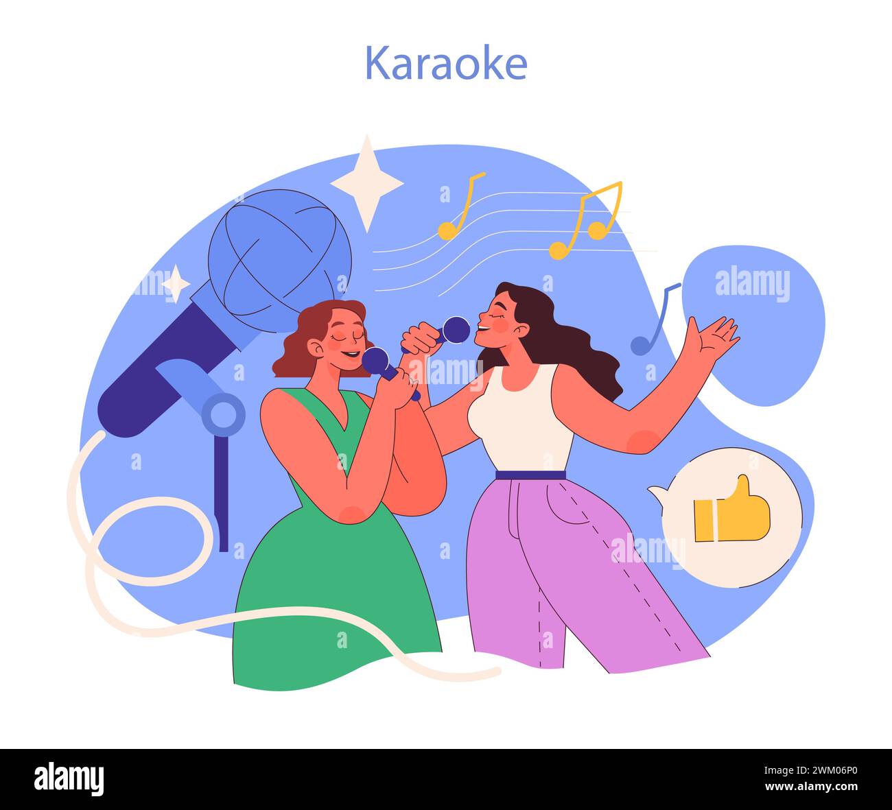 Song friends Cut Out Stock Images