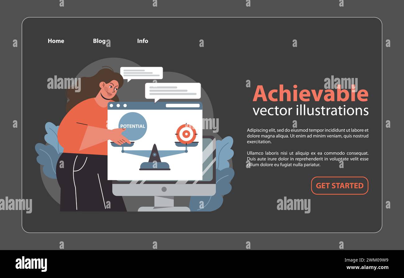 Dedicated expert underscoring the Achievable aspect of SMART goals ...