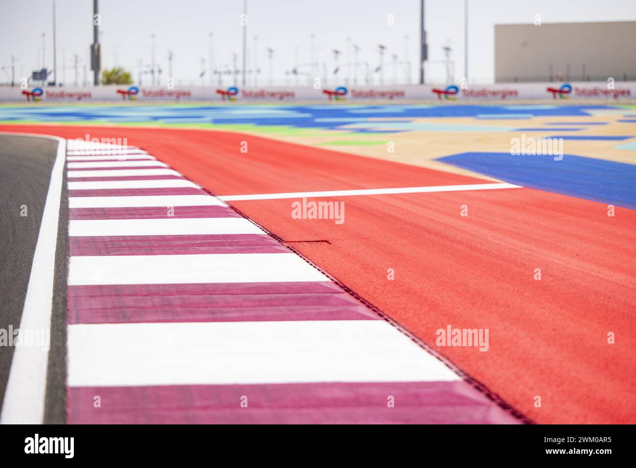 Illustration, track during the Prologue of the 2024 FIA World Endurance