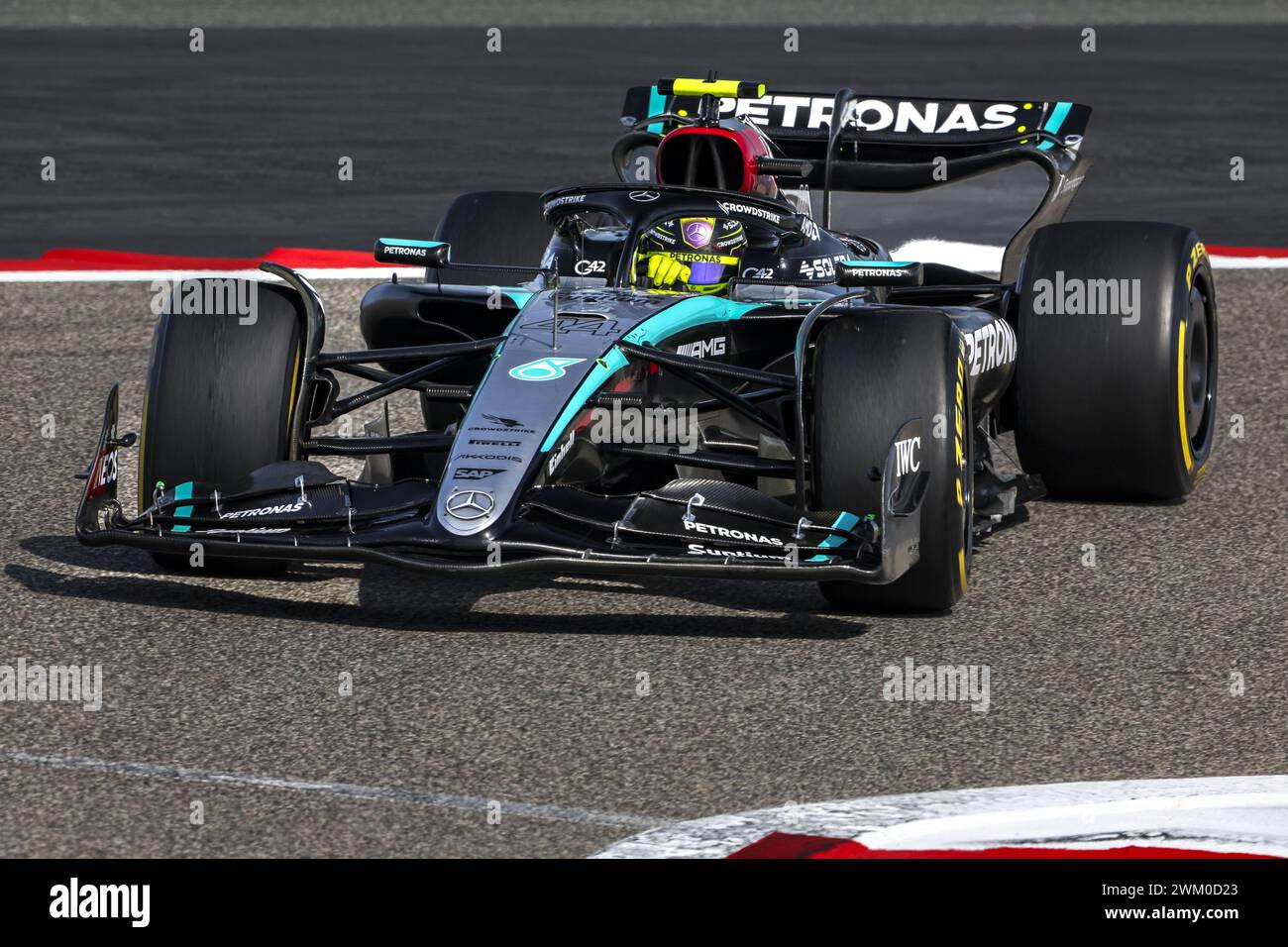 during the Formula 1 Aramco preseason testing 2024 of the 2024 FIA