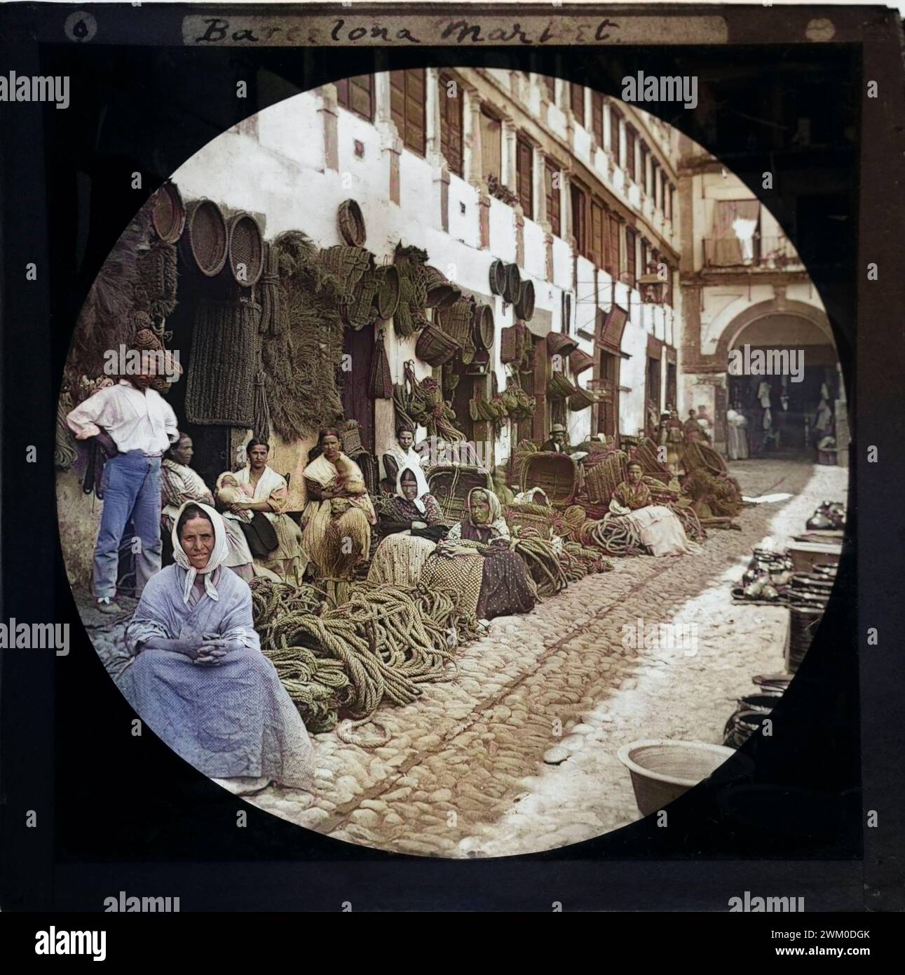 'Espartería en Almería' 1890 photographers Hermenegildo Otero and ...