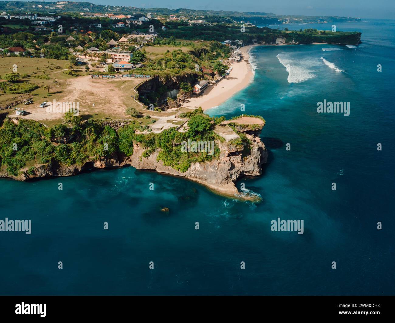 Aerial perspective beach in bali hi-res stock photography and images ...