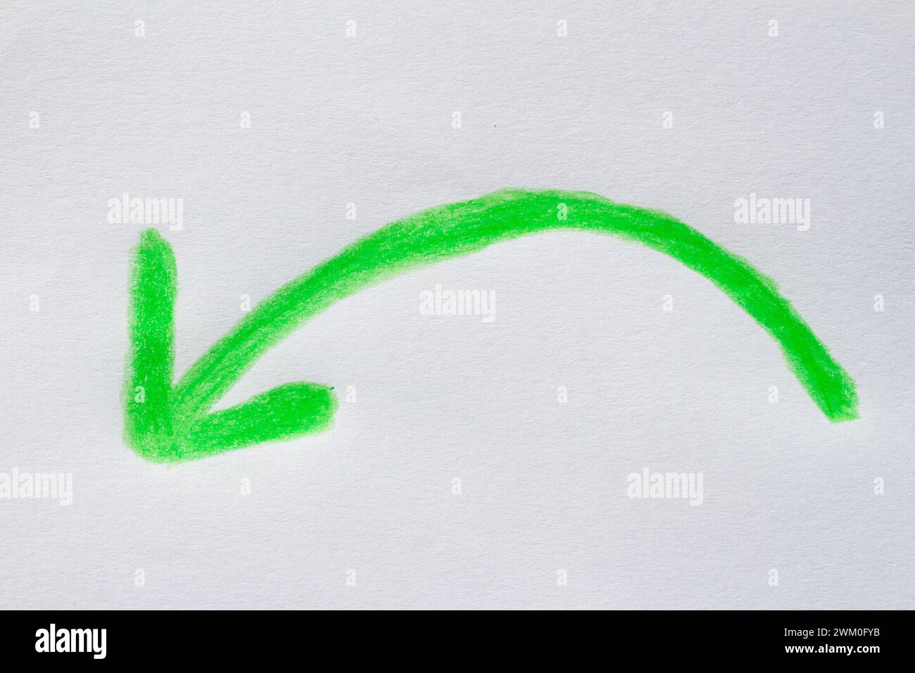 Arrow hand drawn color hi-res stock photography and images - Alamy