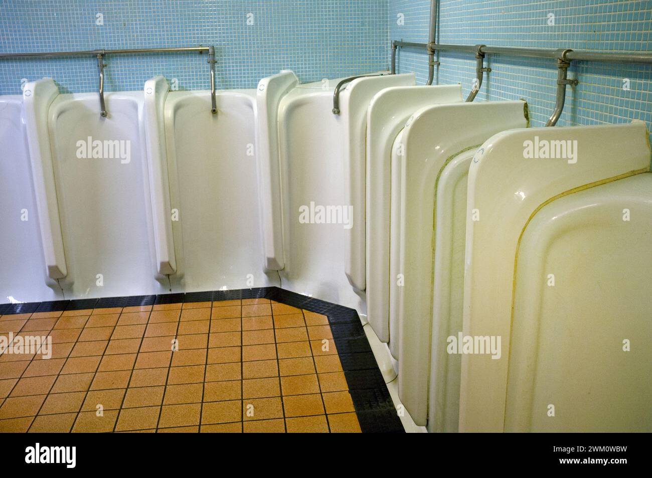 A public toilet on the seafront at Eastbourne Stock Photo