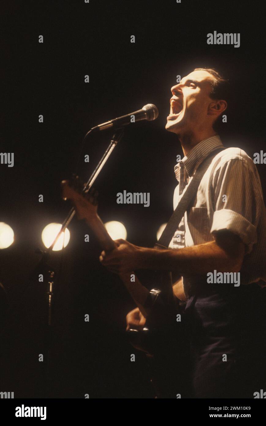 3824376 David Byrne; (add.info.: Bologna, 1981. David Byrne performing with the Talking Heads / Bologna, 1981. David Byrne in concerto con i Talking Heads); © Marcello Mencarini. All rights reserved 2024. Stock Photo