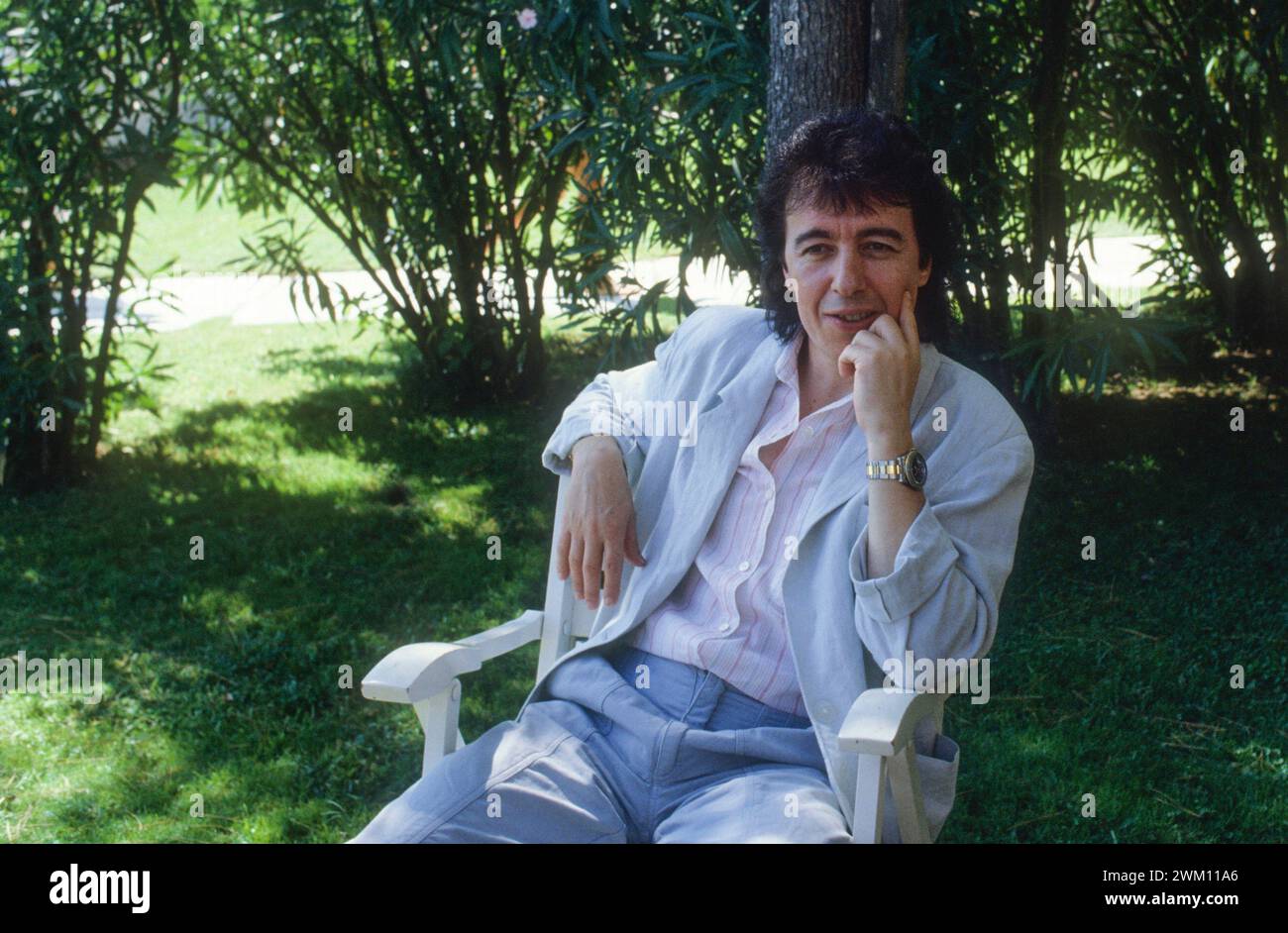 3825019 Bill Wyman; (add.info.: Rolling Stones' bassist Bill Wyman (about 1980) / Il bassista dei Rolling Stones Bill Wyman (1980 circa)); © Marcello Mencarini. All rights reserved 2024. Stock Photo