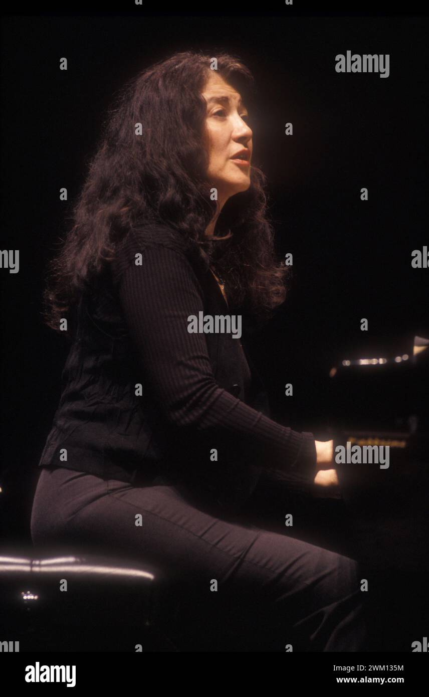 3827294 Martha Argerich; (add.info.: Rome, 1995. Argentine pianist Martha Argerich / Rome, 1995. La pianista argentina Martha Argerich); © Marcello Mencarini. All rights reserved 2024. Stock Photo