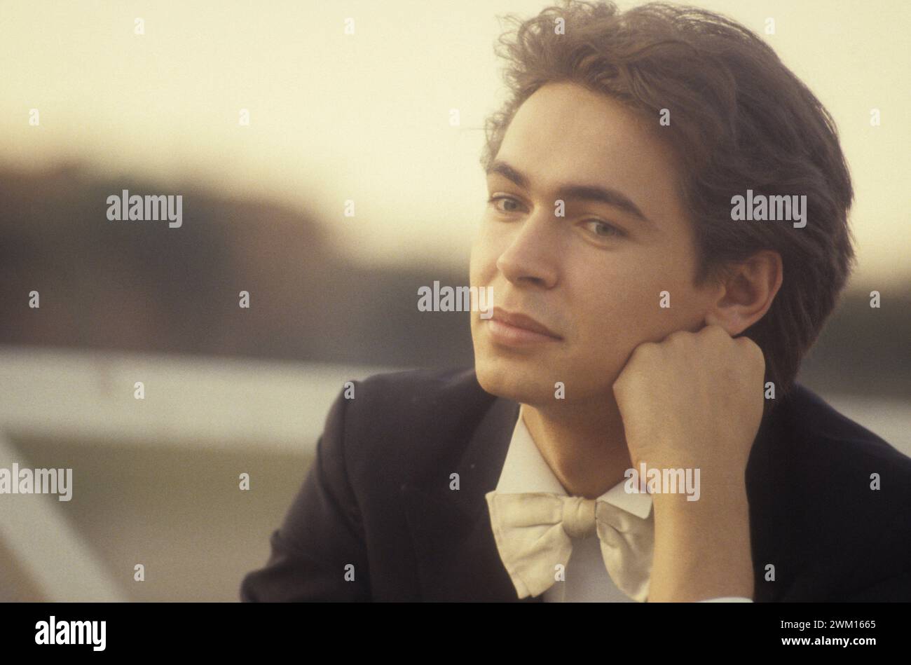 3830252 Ivo Pogorelich; (add.info.: Croatian pianist Ivo Pogorelich (1983) / Il pianista Ivo Pogorelic (1983)); © Marcello Mencarini. All rights reserved 2024. Stock Photo