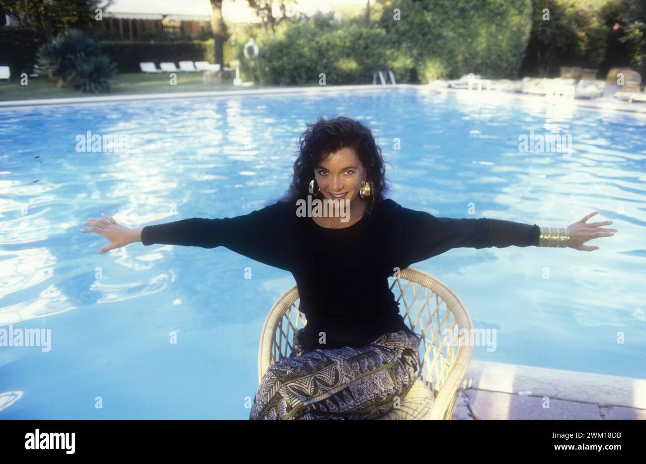 3833001 Marina Suma; (add.info.: Italian actress Marina Suma, 1988 / L ...